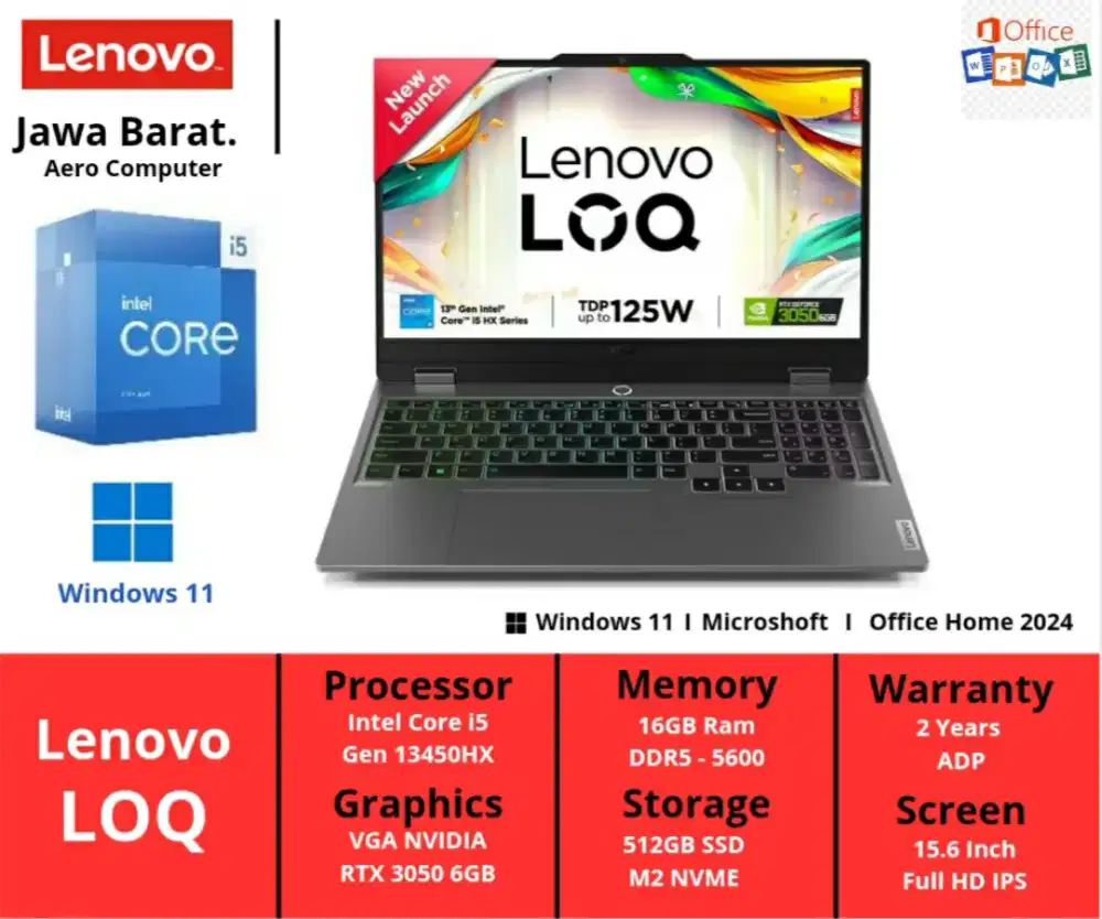 Lenovo LOQ Core i5 13450HX