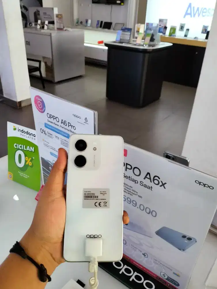 Ready Oppo A5x 1/28 barang fresh masih segel dan garansi resmi oppo
