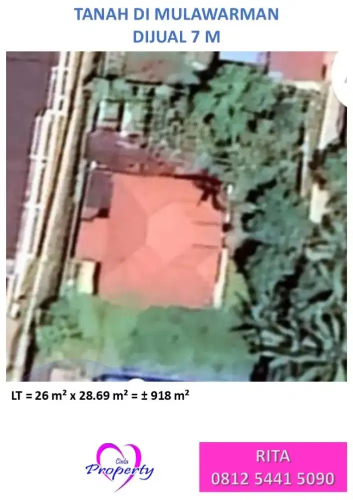 DIJUAL TANAH DI MULAWARMAN