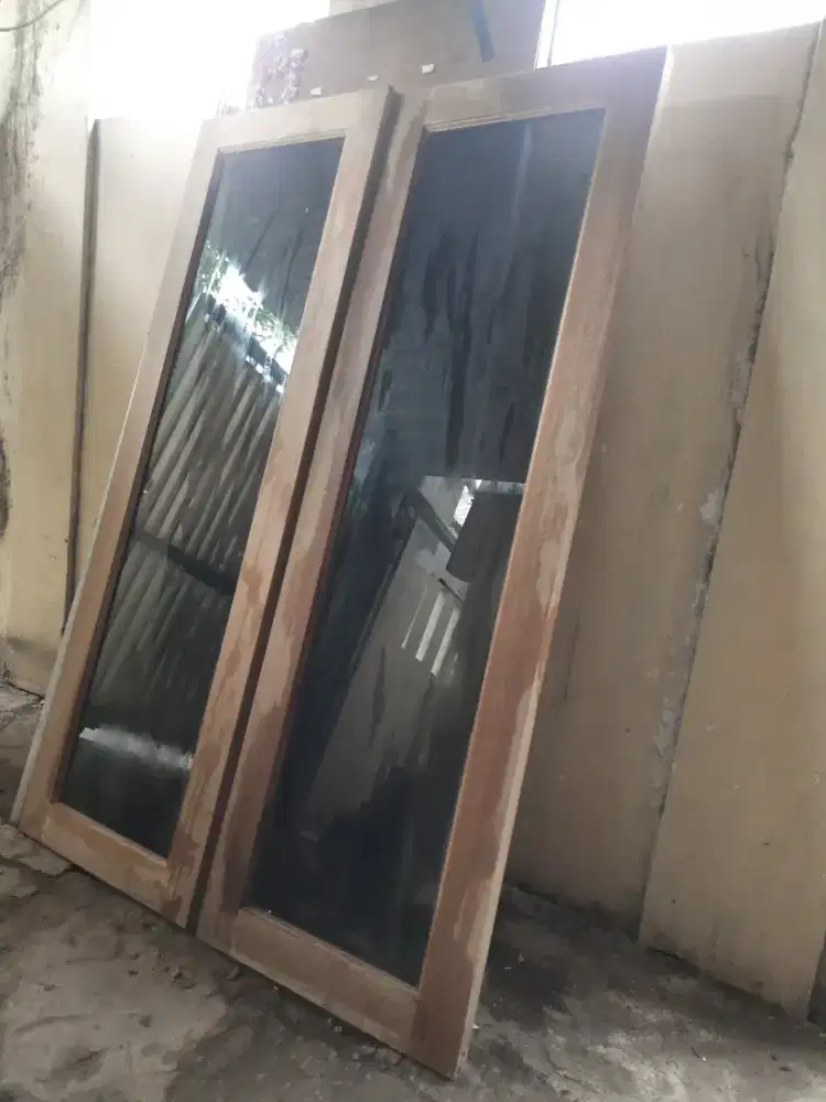 KAYU KAMPER DAUN JENDELA BERKUALITAS KAYU KAMPER 55 x 165