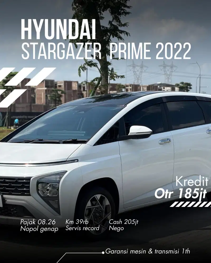 low km 39rb Hyundai Stargazer 1.5  Prime at 2022