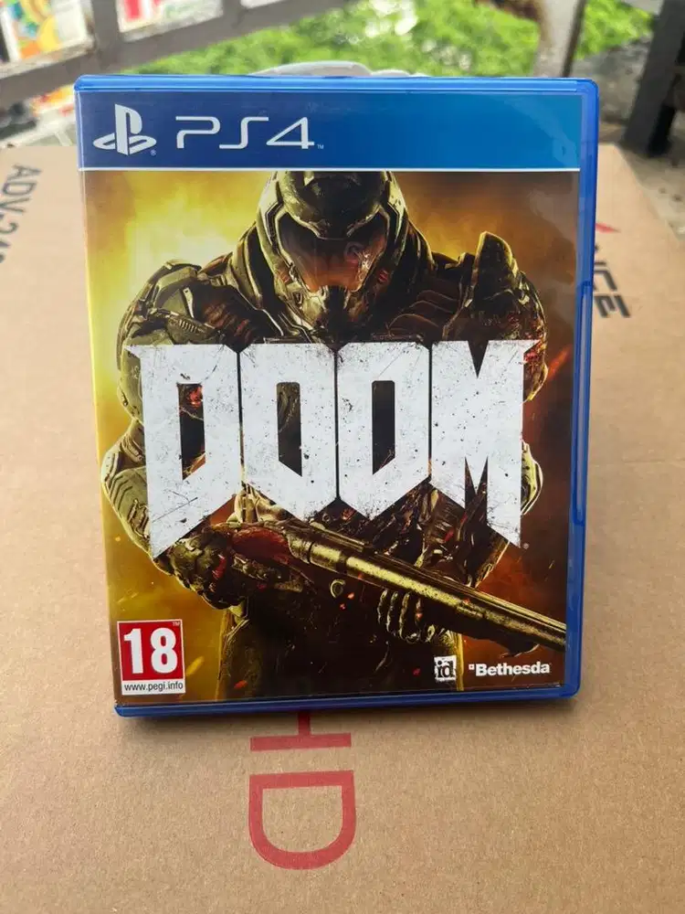 BD Kaset Game PS4 Doom (Region 2)