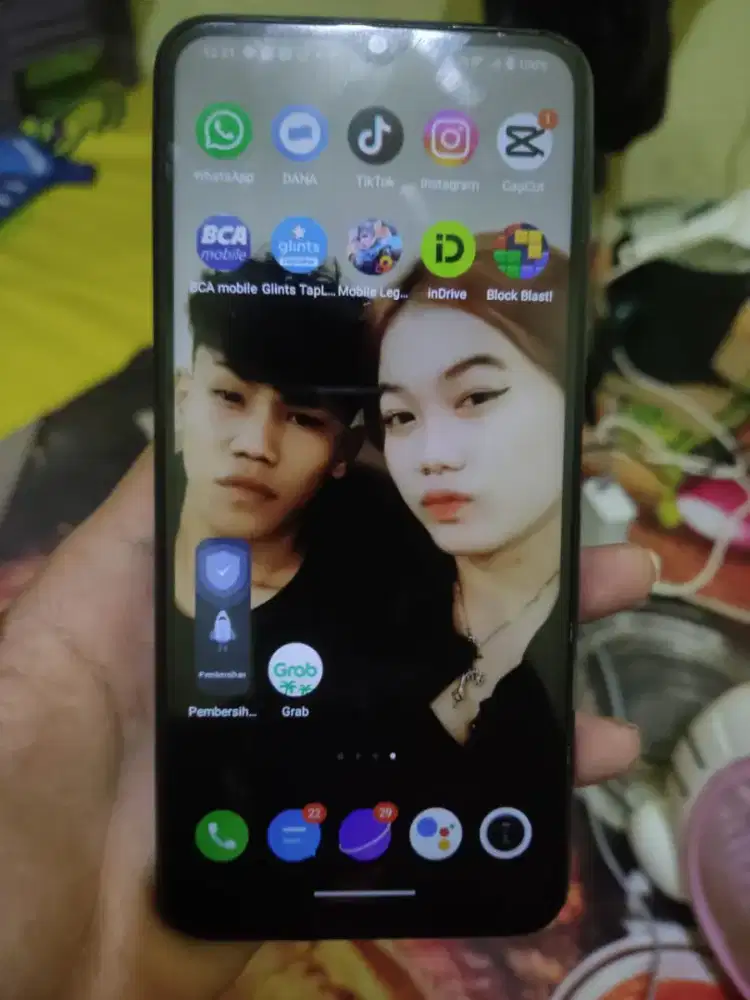 Jual vivo y21s min lecet pemakaian