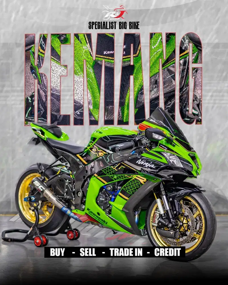 Total Modif 150jt Kawasaki ZX10R ZX10 ZX 10 HoneyComb Rare item 5 unit