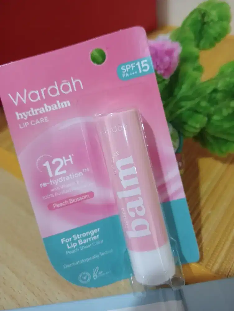 Lip Balm Wardah Peach Blossom SPF 15