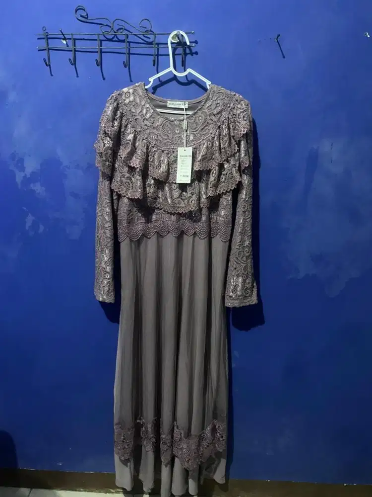 Gamis Baru! Bordir & Brokat Elegan – Ambil Dua 100rb Aja!