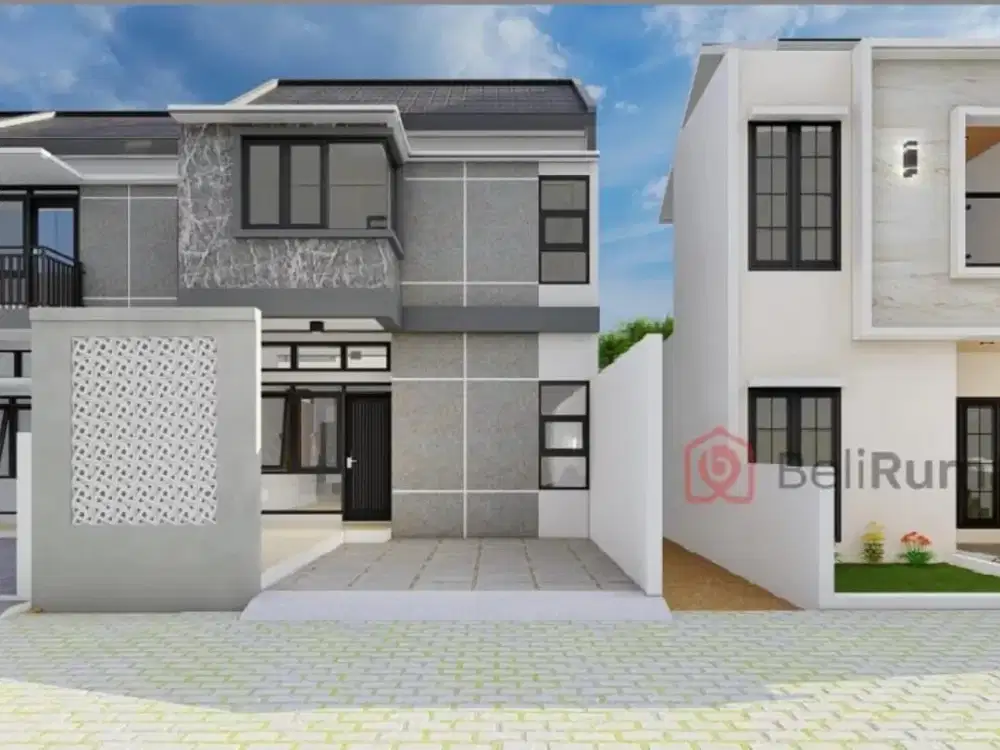 Dijual rumah minimalis free kitchen set dan pagar
