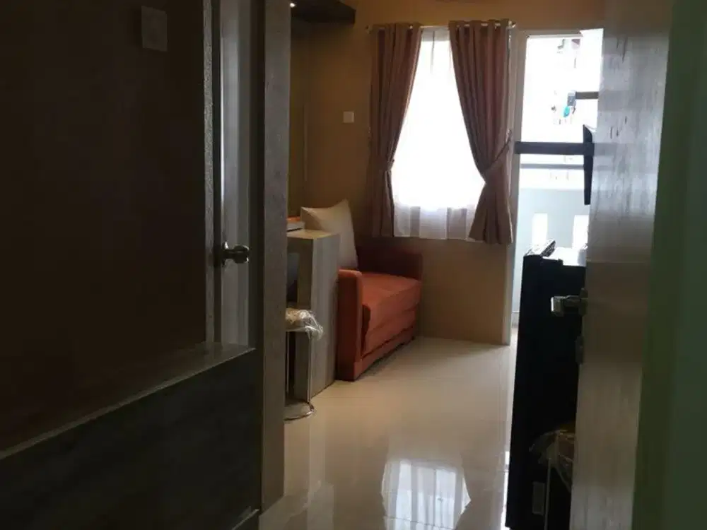 APARTEMEN GREEN PRAMUKA CITY 2 BEDROOM FULL FURNISHED TOWER ORCHID MALL TAHUNAN