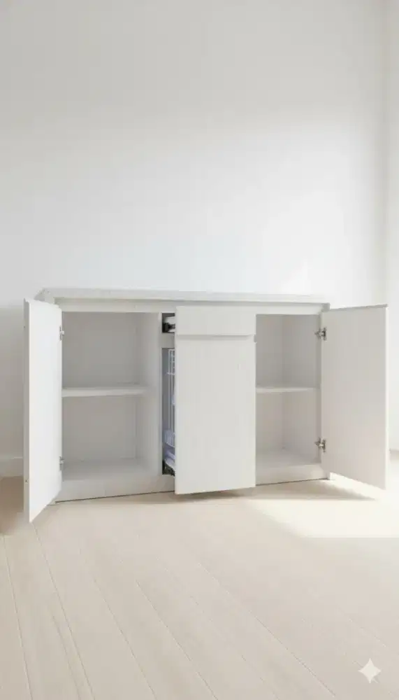 Meja dapur HPL minimalis modern terbaru