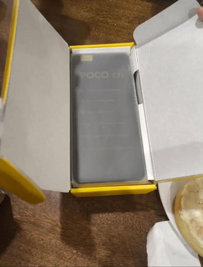 POCO C71 baru 4 hari pake