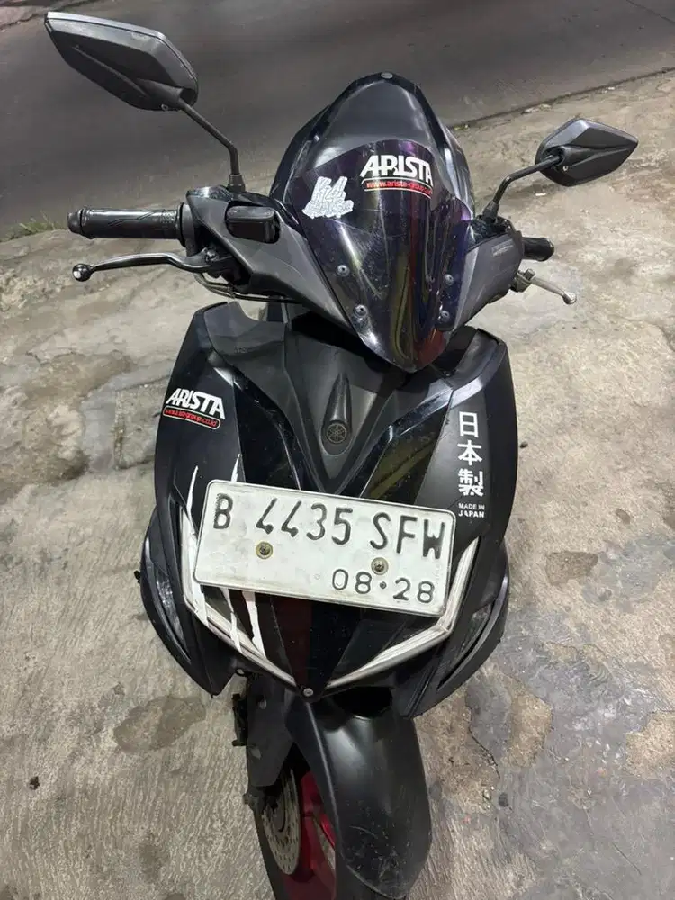 Aerox 2018 siap pakai