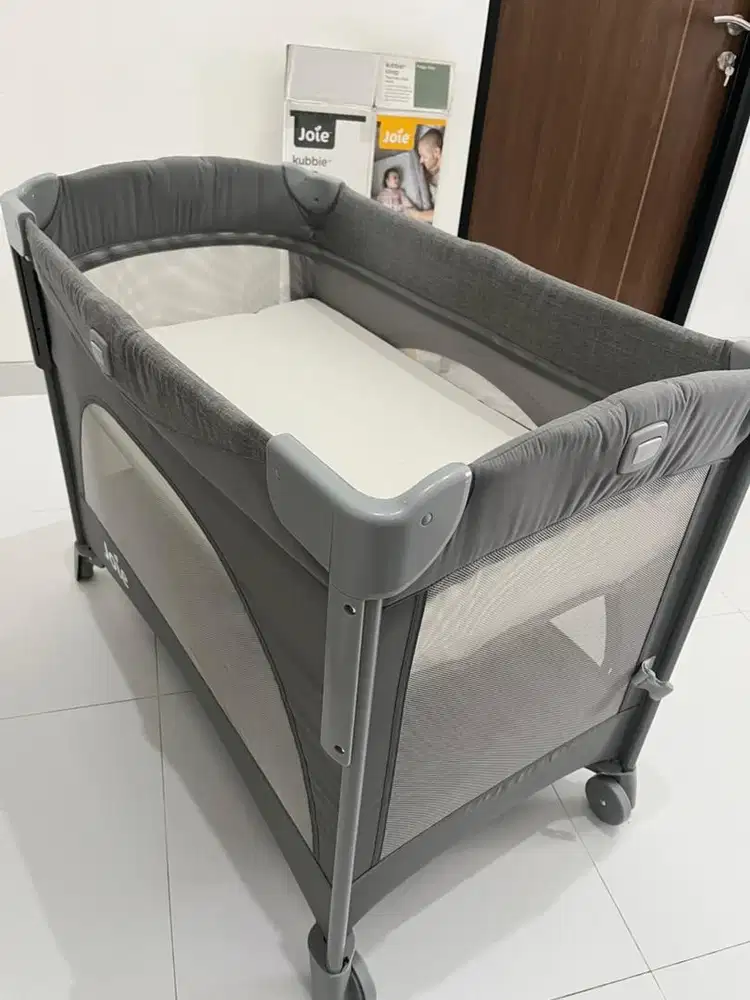 Kasur Box Bayi Joei Bonus Kasur, Sprei & Kelambu