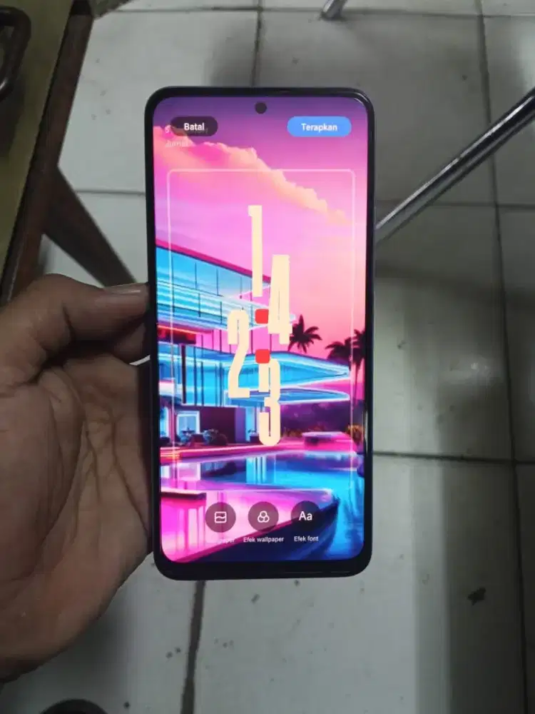 Jual/tt redmi note 12 4G (8/128) hp cas no minus