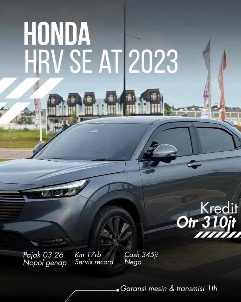 low km 17rb Honda HRV 1.5 SE at 2023