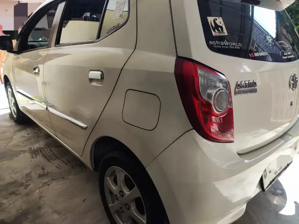 Toyota Agya  2013 Putih Manual Terawat