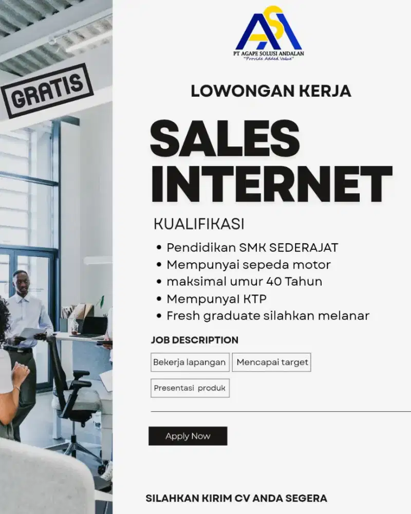 SALES INTERNET PROVIDER [SERUT]