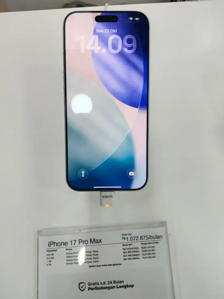I-Phone 17 promax garansi resmi bisa dicicil bunga 0% cukup KTP aja