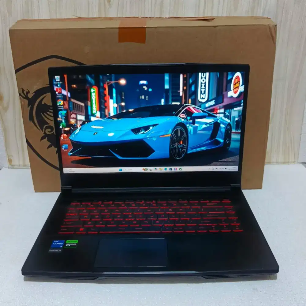 MSI GF63 Core.i5 gen11 RTX 2050 Gaming bogor