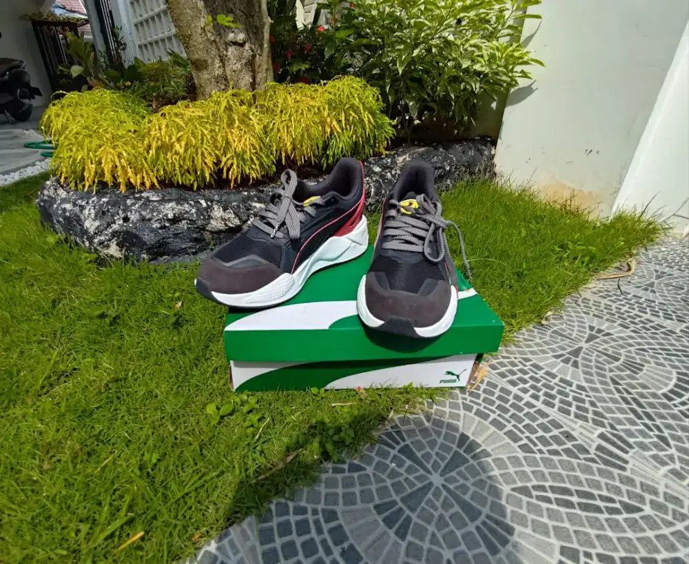 Puma Ferrari RS-X T Black-Rosso