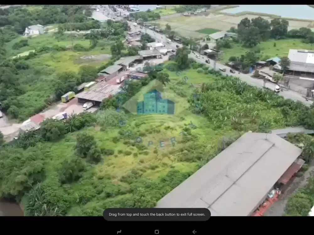 Dijual Tanah di Jl raya serang - Cikupa, Tangerang