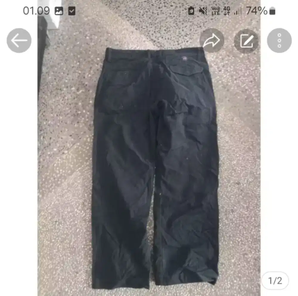 Celana jeans size 3r bitam 90%bsru