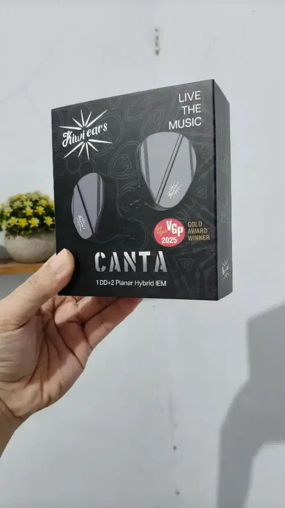 Kiwi Ears Canta 1DD+2Planar iem earphone not moondrop kz simgot