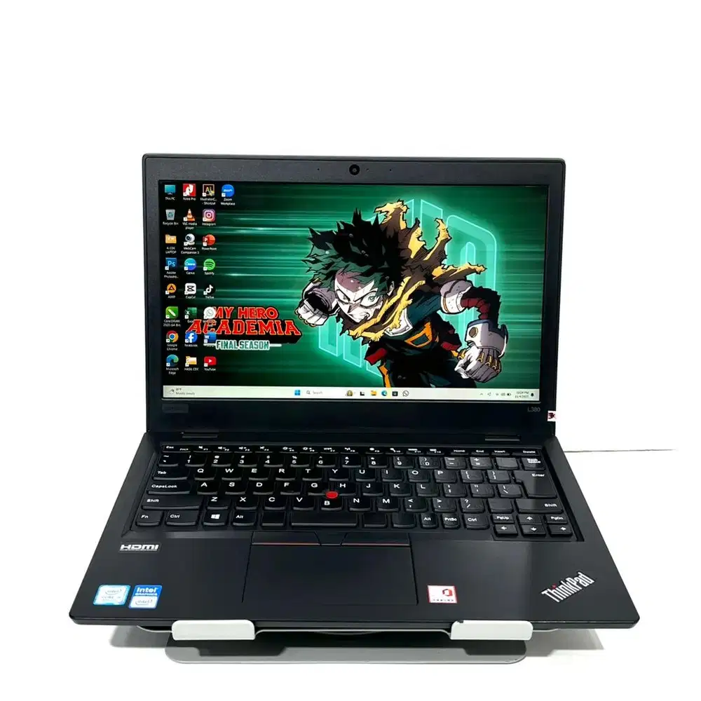 lenovo thinkpad l380 desain kerja kuliah intel i5 8cpus 13 ips fhd