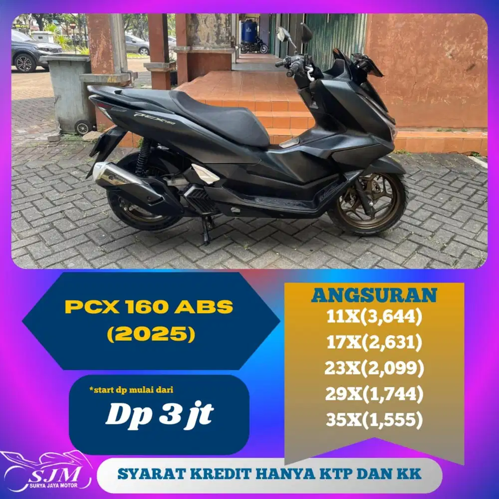 HONDA PCX 160 ABS 2025 SIAP PAKAI