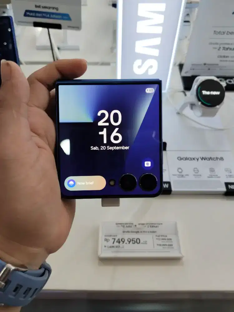 Samsung Galaxy Zflip 7 segampang itu nyicil mulai 1.350an cukup KTP