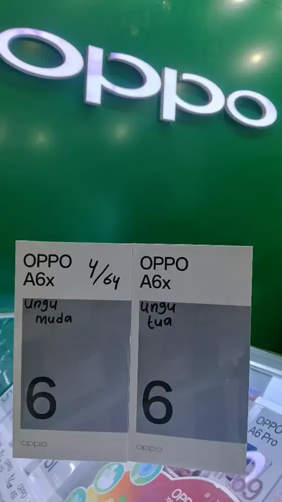 Oppo A6x new ready