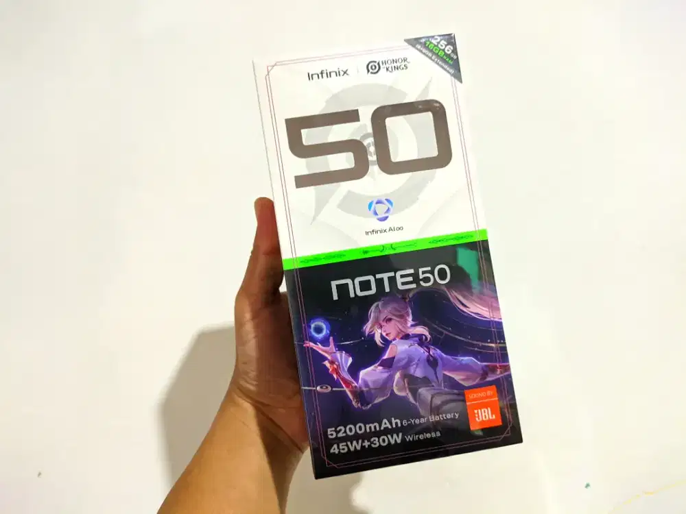 Infinix Note 50 ( 8/256 ) Baru Fresh
