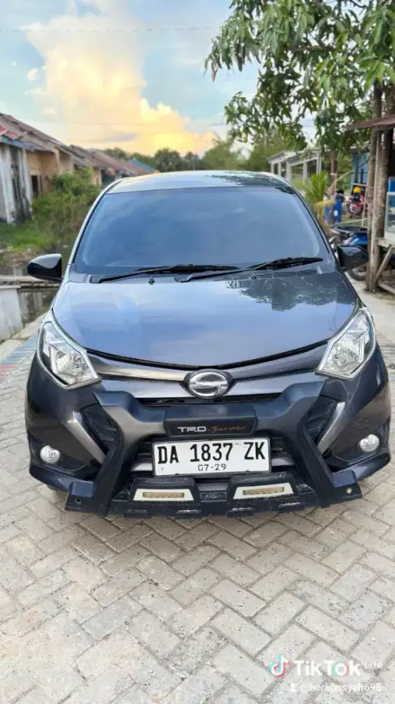 Di jual mobil Sigra M tahun 2019 surat hidup lengkap