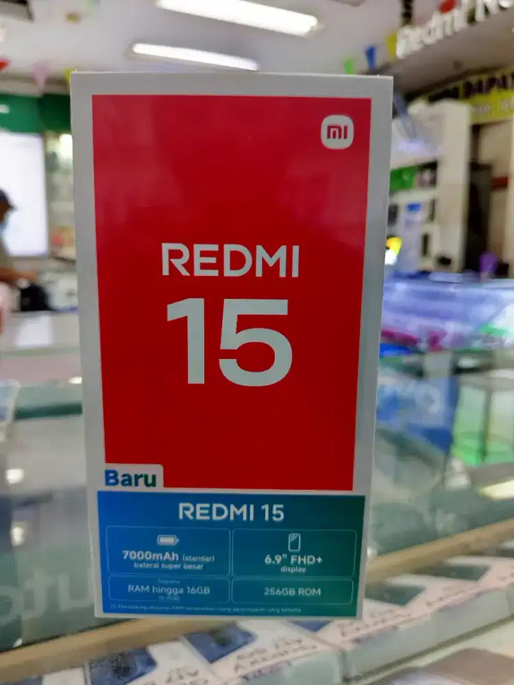 Redmi 15 8/256 Baru