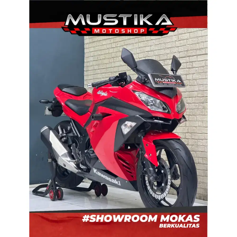 Perfect Condition!!Kawasaki Ninja 250 Fi 2015 Red Mulus-Mustika Saiful
