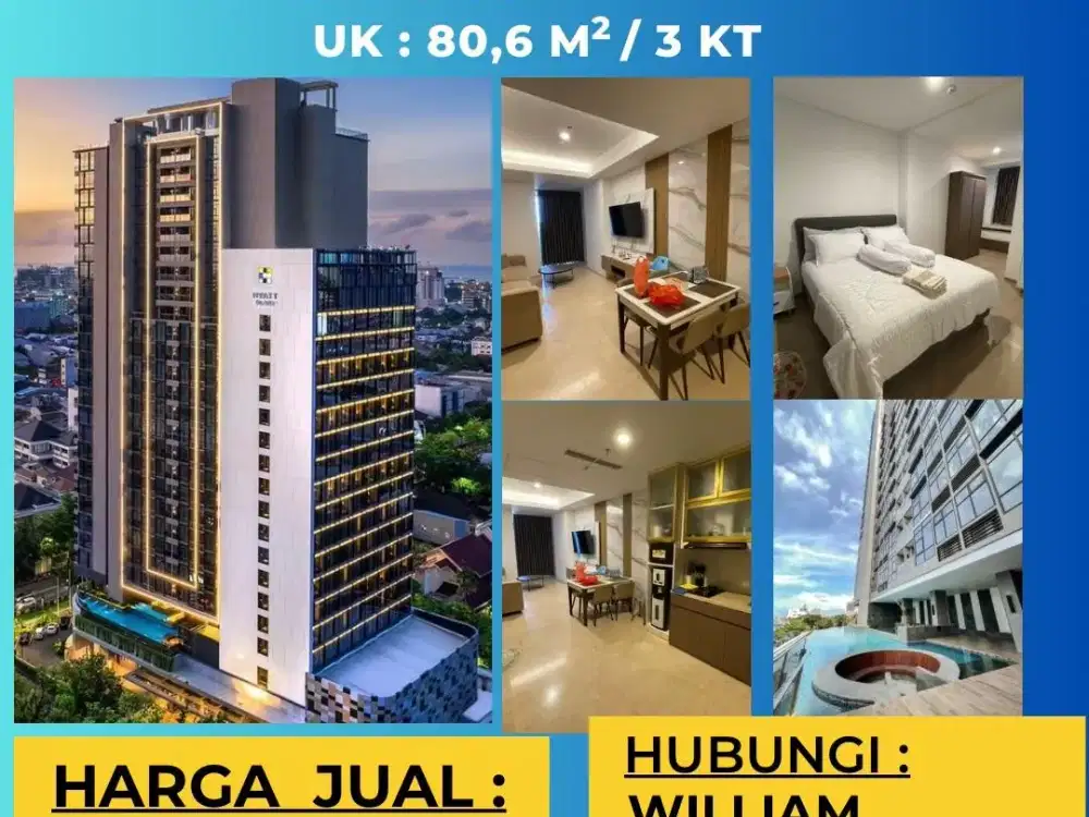 JUAL APARTEMEN SUDIRMAN 31 JL JEND SUDIRMAN MAKASSAR