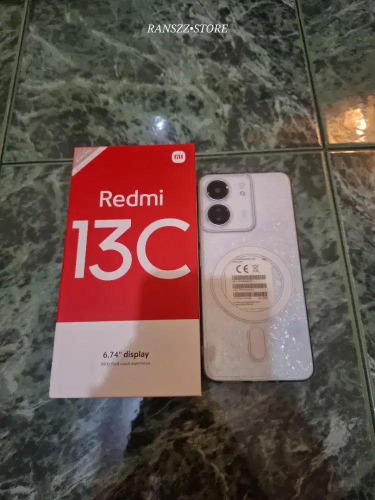 REDMI 13C TIPE TERTINGGI 8+8/256GB FULLSET MULUS TANPA MINUS,NEGO.