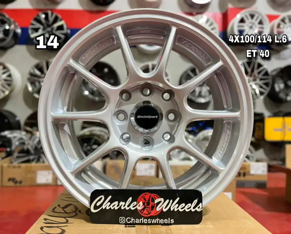 VELG WEDSPORT TC 105X R14 MURAH