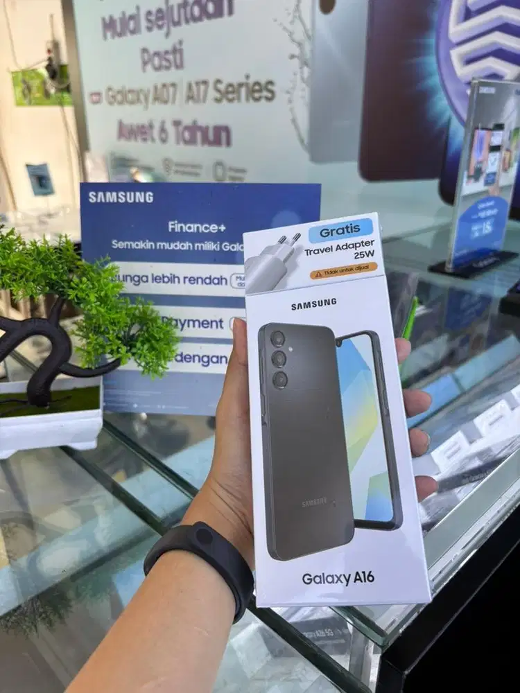 SAMSUNG A16 4G 8/128 NEW READY GARANSI RESMI