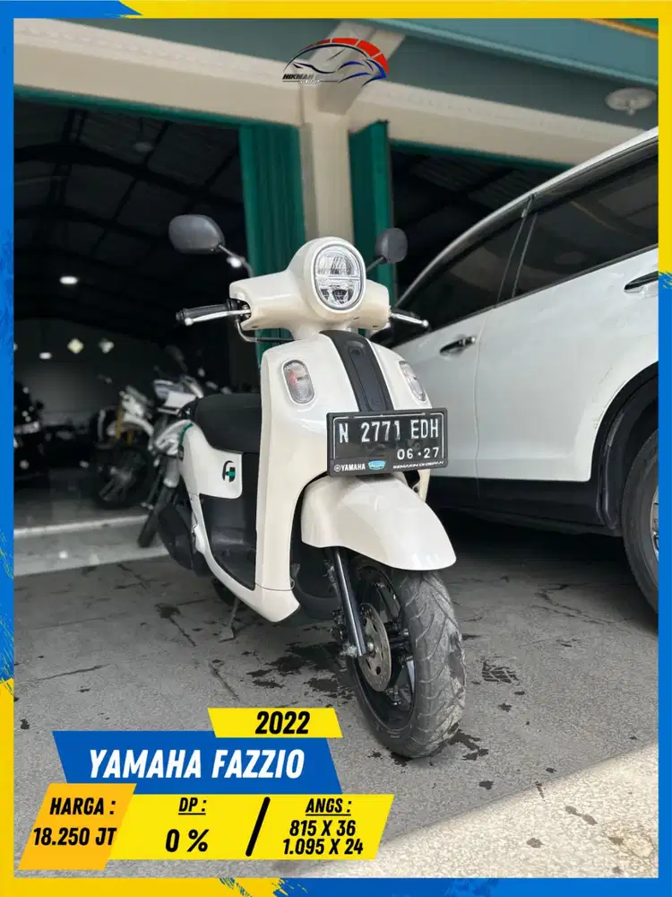 YAMAHA FAZZIO 2022 GASS POLL MASZEEHH HIKMAH MOTOR KEPUH MALANG