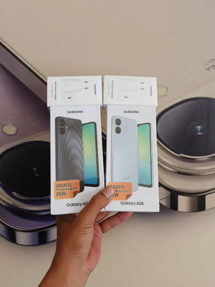 [ Fast respon WA ] Samsung Galaxy A06 6/128 Garansi resmi 1thn