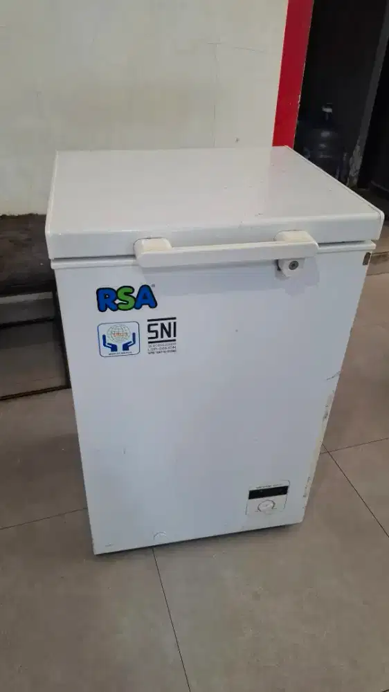 Jual murah kulkas Freezer merk RSA kondisi super dingin