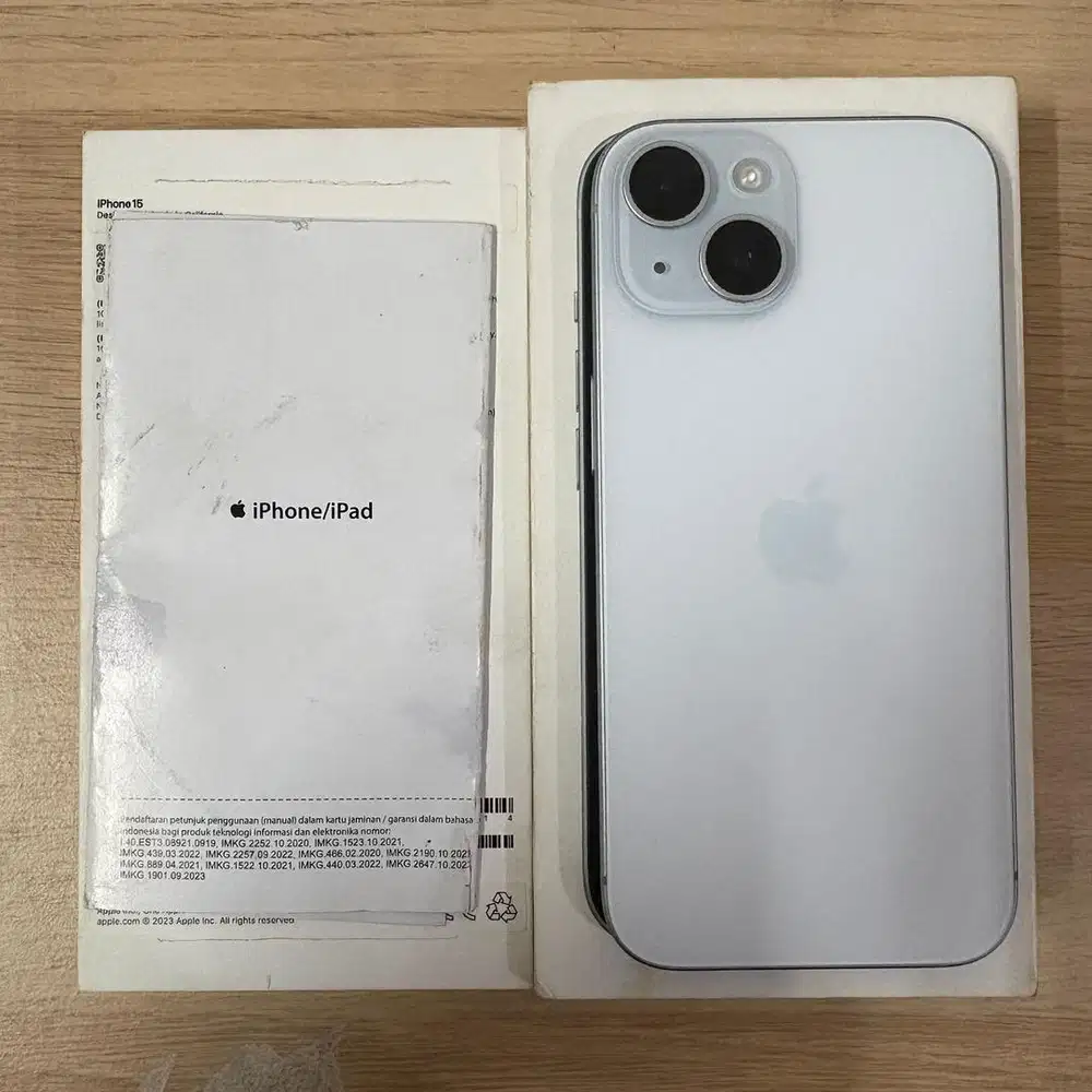 iPhone 15 Blue 128Gb Ibox Bh 83%