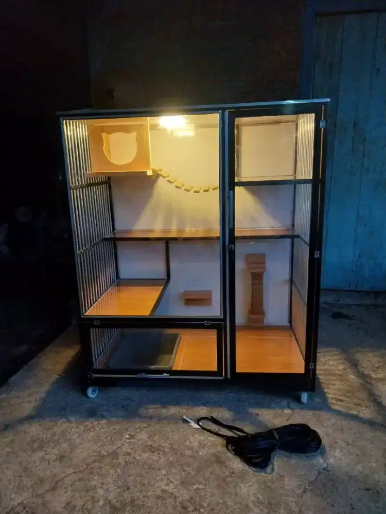Kandang Kucing Aluminium
