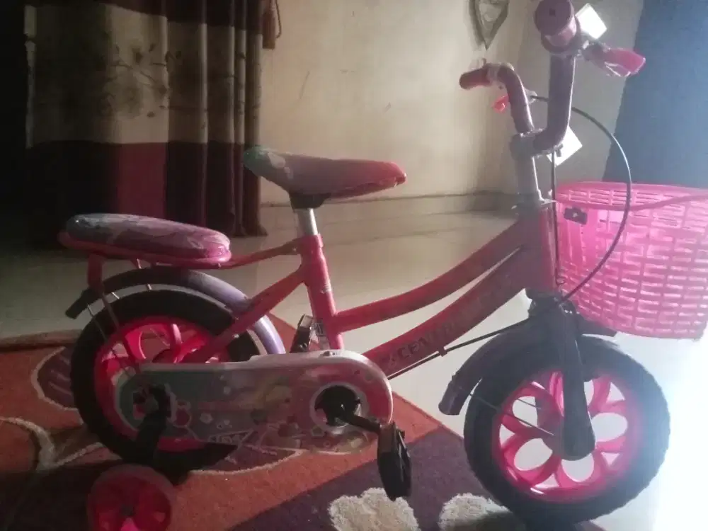 Di jual speda mini anak no minus siap pakai untuk usia 4 th