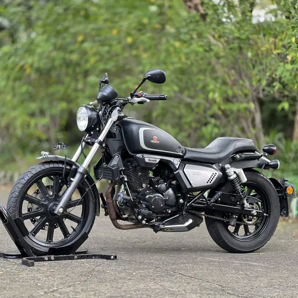 BENELLI MOTOBI 200 EVO 2021 BLACK KM 8K PAJAK PANJANG SUPER MULUS