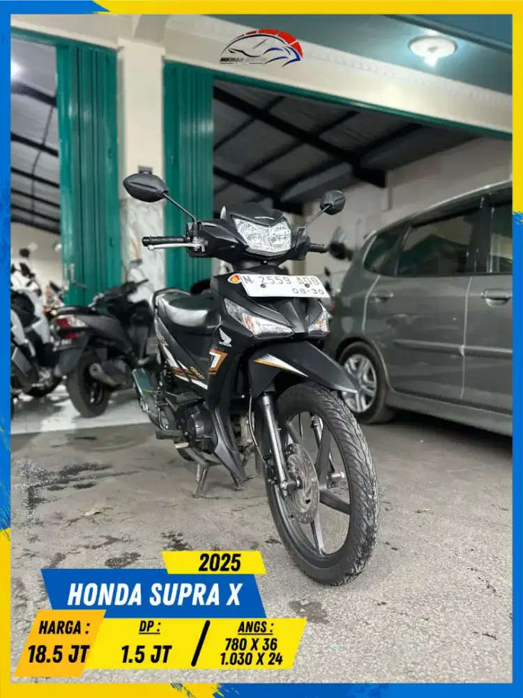 HONDA SUPRA X 2025 SIAP ANGKUT BOSSKU HIKMAH MOTOR KEPUH MALANG