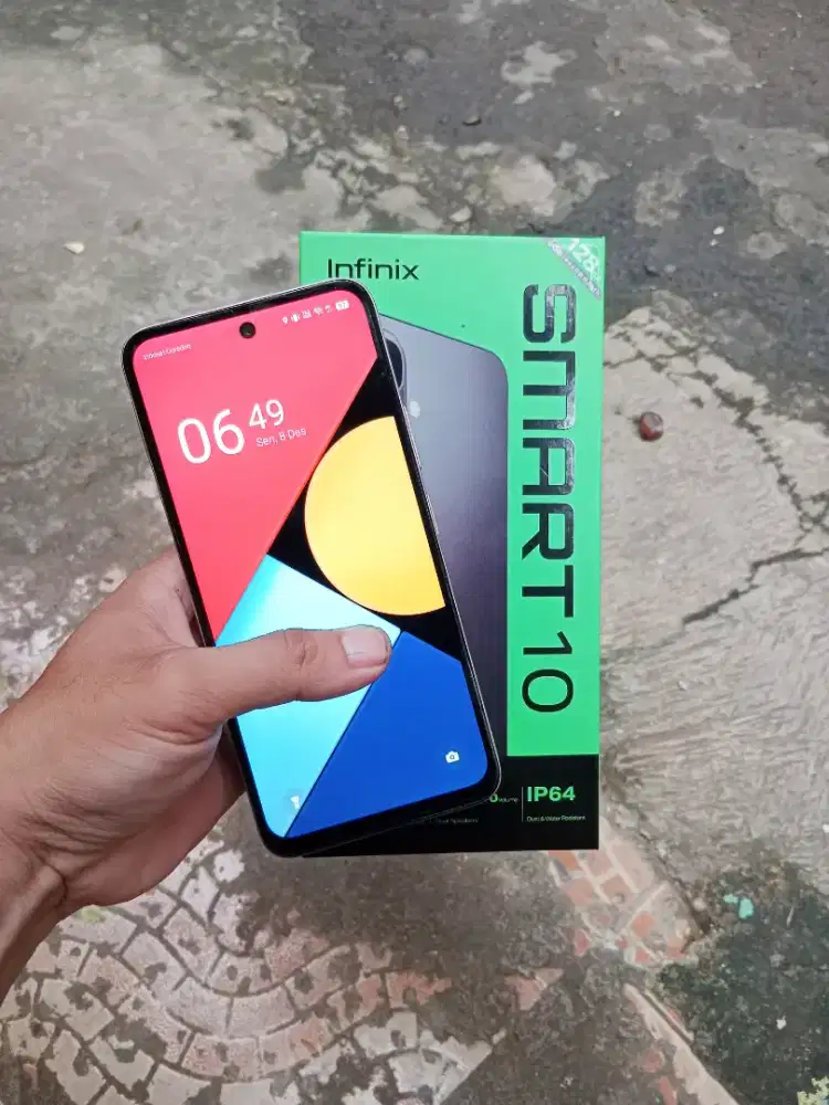 INFINIX SMART 10 RAM 4+4/128GB FULLSET