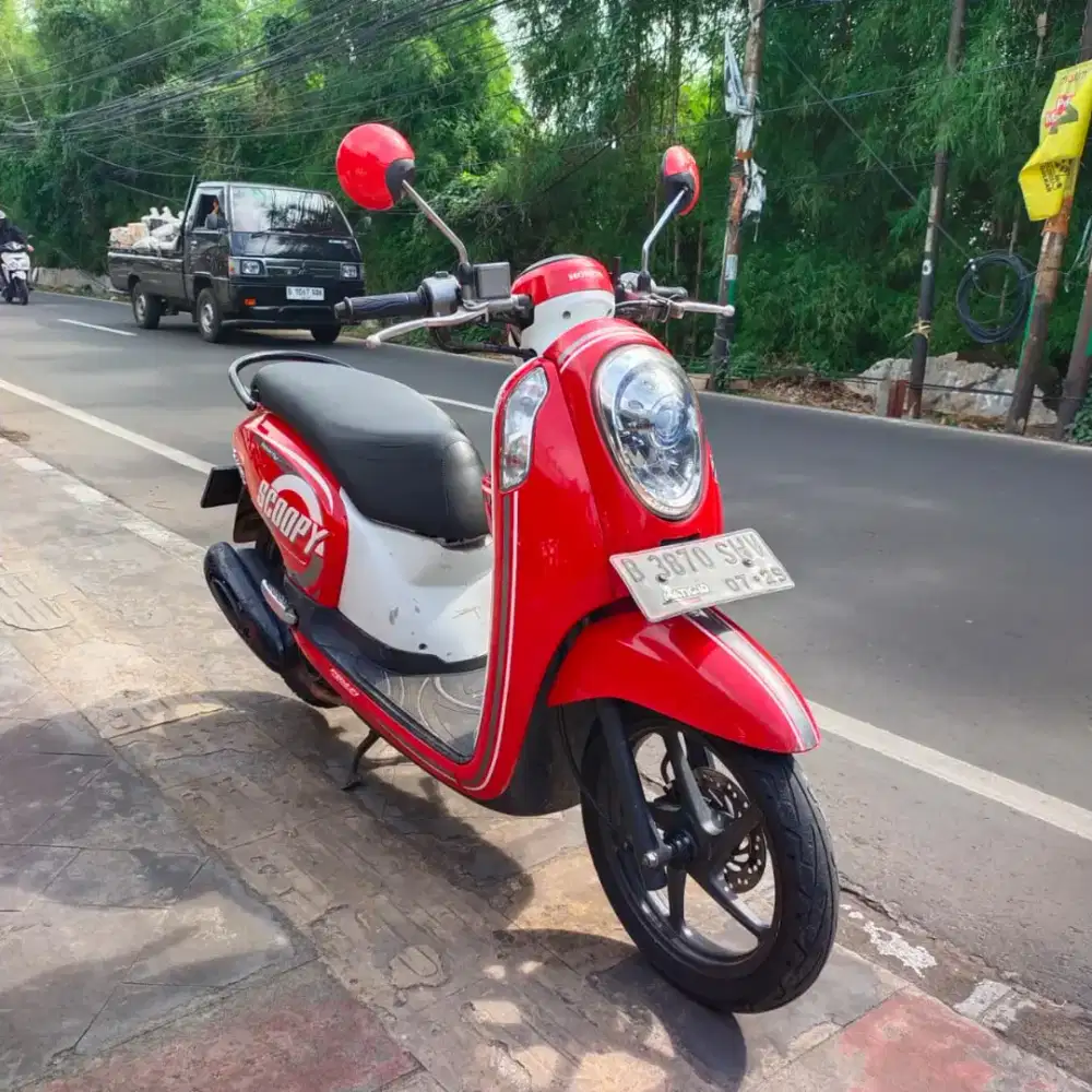 Honda Scoopy ESp 2016 Mesin Cakep Bagus Lengkap