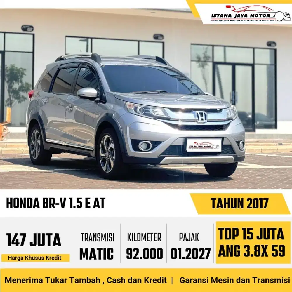 PAJAK PANJANG Honda BRV 1.5 E AT NIK 2017