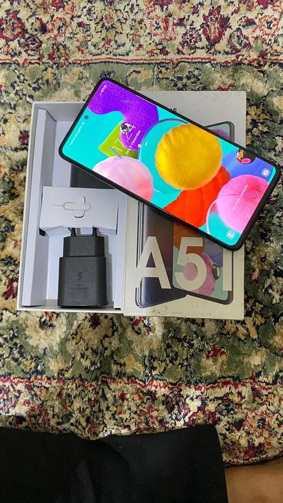 Samsung A51 6/128 Fullset Resmi Indo